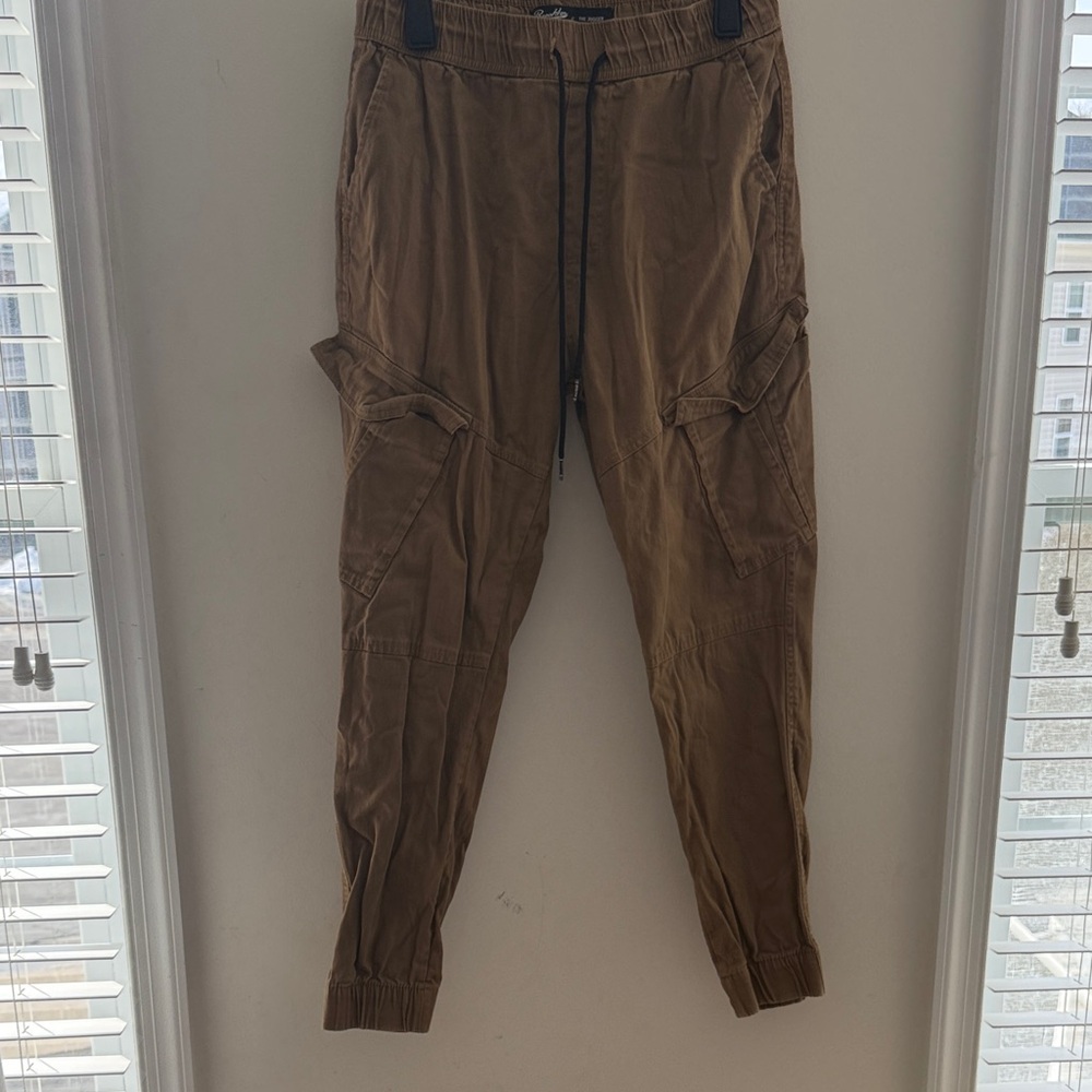 Brooklyn Cloth Men's Tan Cargo Pants